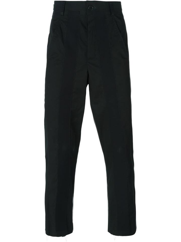 Damir Doma 'peris' Trousers, Men's, Size: Small, Black, Cotton