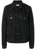 Palm Angels Ruin Everything Club Denim Jacket - Black