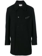 Maison Margiela - Textured Mid-length Coat - Men - Wool - 50, Black, Wool