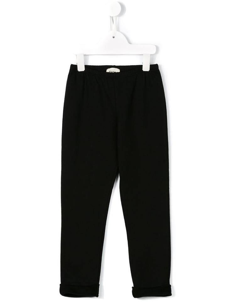 Douuod Kids Regular-fit Trousers, Girl's, Size: 8 Yrs, Black