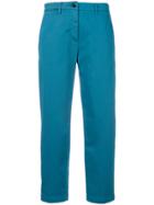 Department 5 Slim-fit Cropped Trousers - Blue