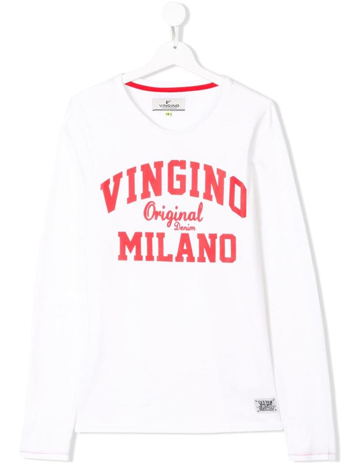 Vingino Long Sleeved T-shirt - White