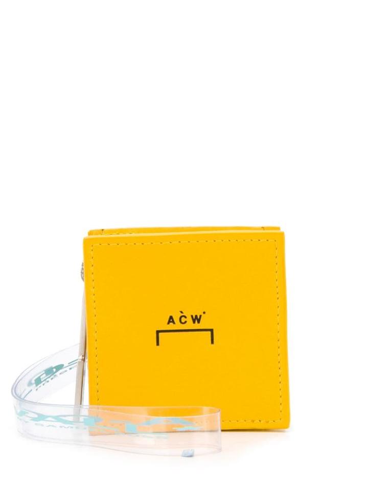 A-cold-wall* Mini Logo Shoulder Bag - Yellow