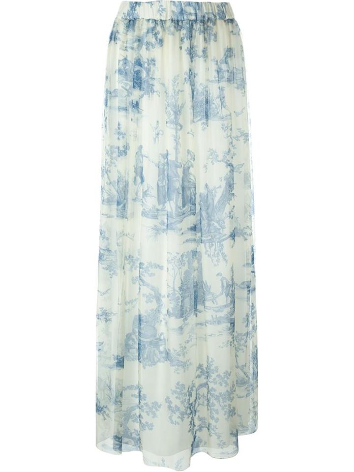 Philosophy Di Lorenzo Serafini Floral Print Pleated Skirt