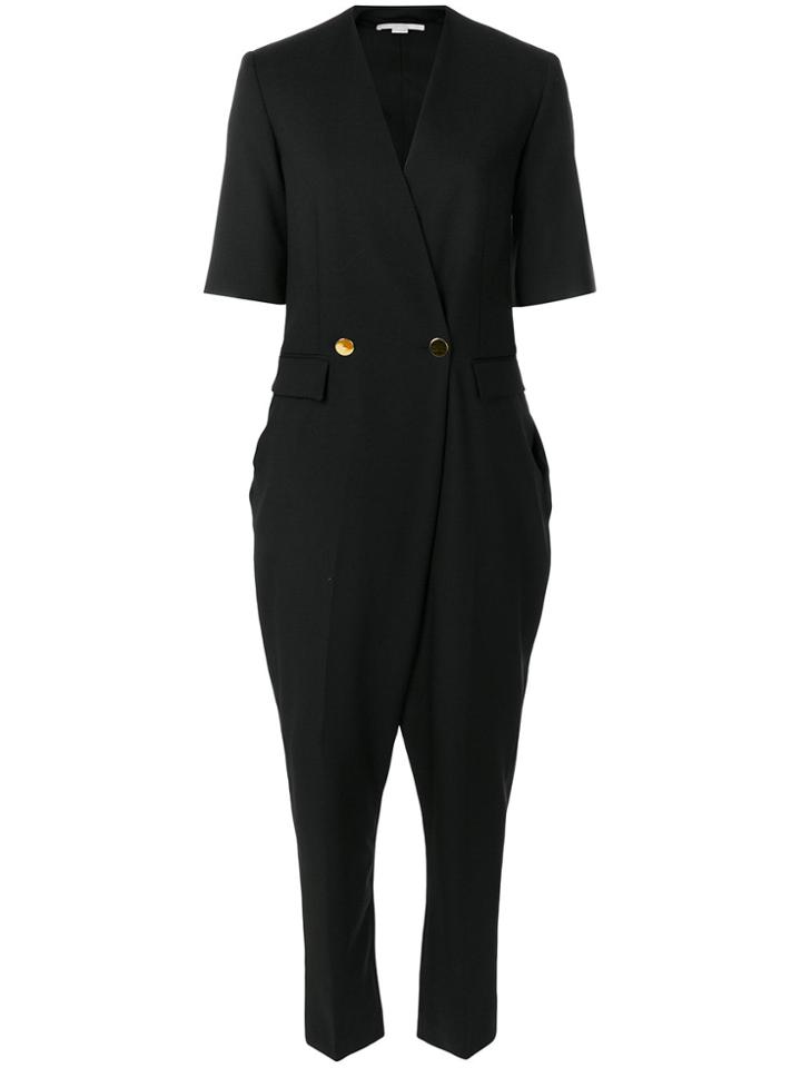 Stella Mccartney Double-breasted Jumpsuit - Black