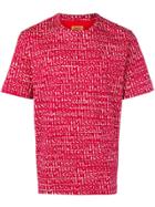Missoni All-over Logo T-shirt - Red