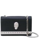 Philipp Plein - Gabrielle Shoulder Bag - Women - Calf Leather/polyester - One Size, Black, Calf Leather/polyester
