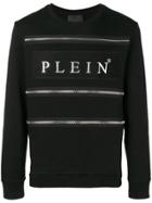 Philipp Plein Front Logo Sweatshirt - Black