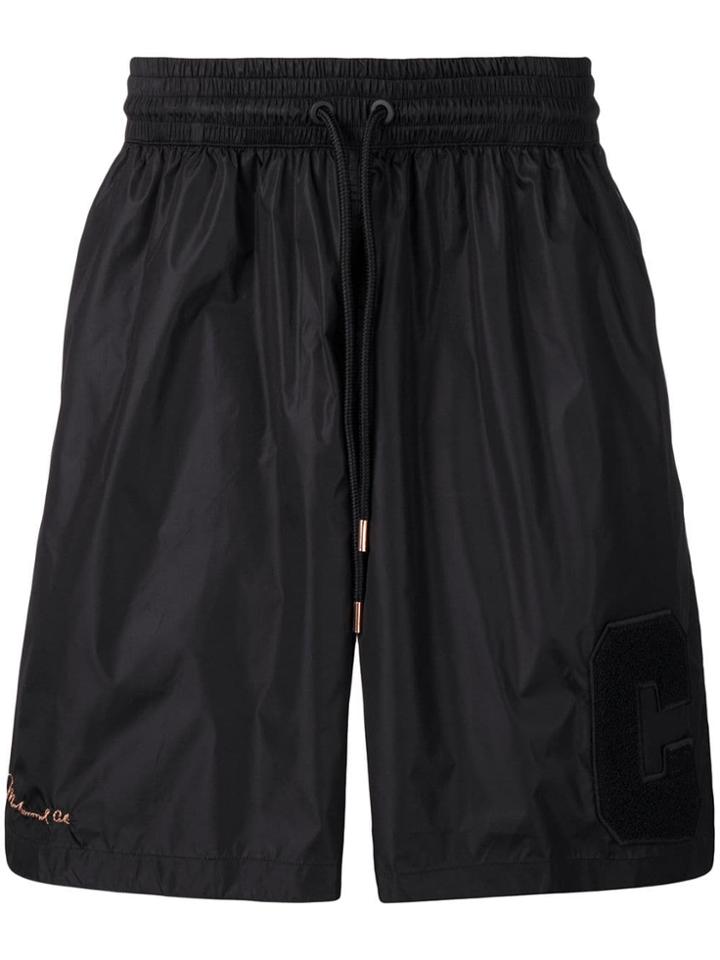Marcelo Burlon County Of Milan Basic Track Shorts - Black