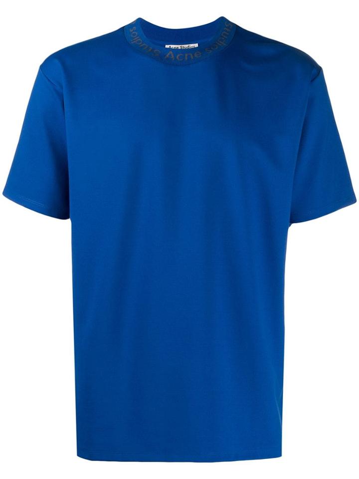 Acne Studios Classic Fit T-shirt - Blue