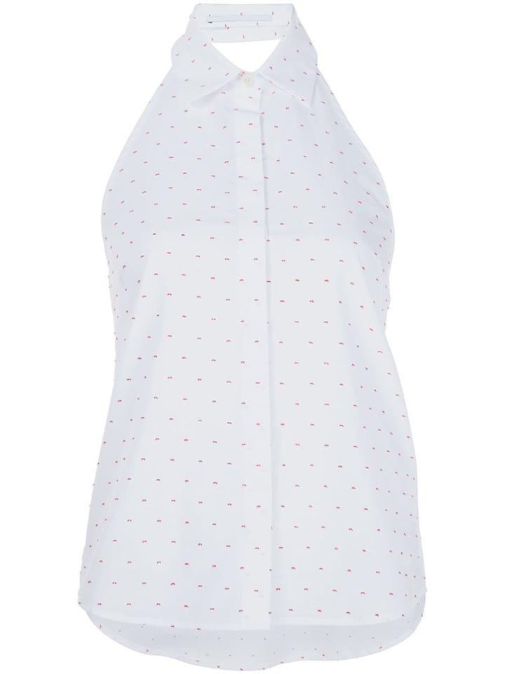 Rosetta Getty Sleeveless Shirt - Red