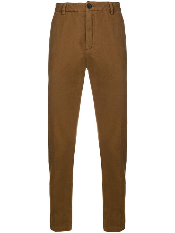 Department 5 Straight Chinos - Brown