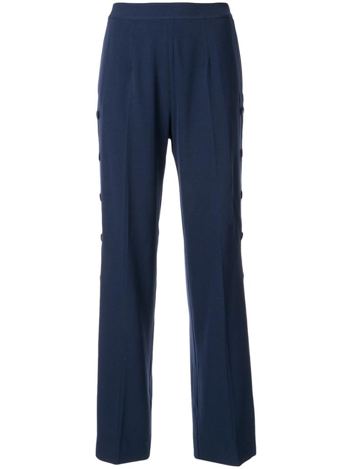 Markus Lupfer High Rise Straight-leg Track Pants - Blue