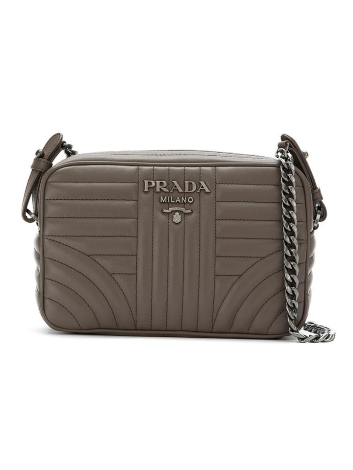 Prada Prada 1bh083vcoi2d91 F0xjd Furs & Skins->leather - Grey