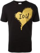 Vivienne Westwood Man Heart T-shirt, Men's, Size: Large, Black, Cotton