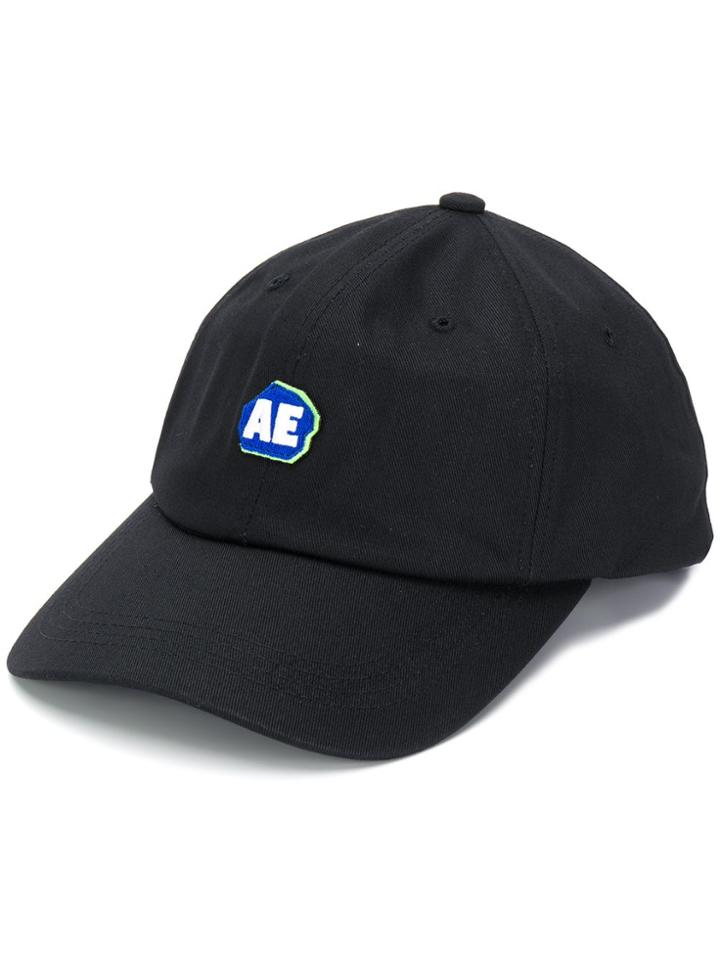 Ader Error Logo Embroidery Baseball Cap - Black