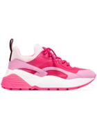 Stella Mccartney Pink Eclypse 45 Low Top Sneakers