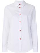 Love Moschino Heart Button Shirt - White
