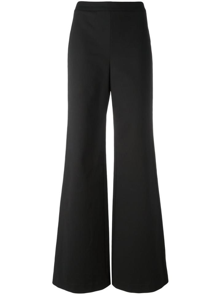 Tory Burch Flared Trousers - Black