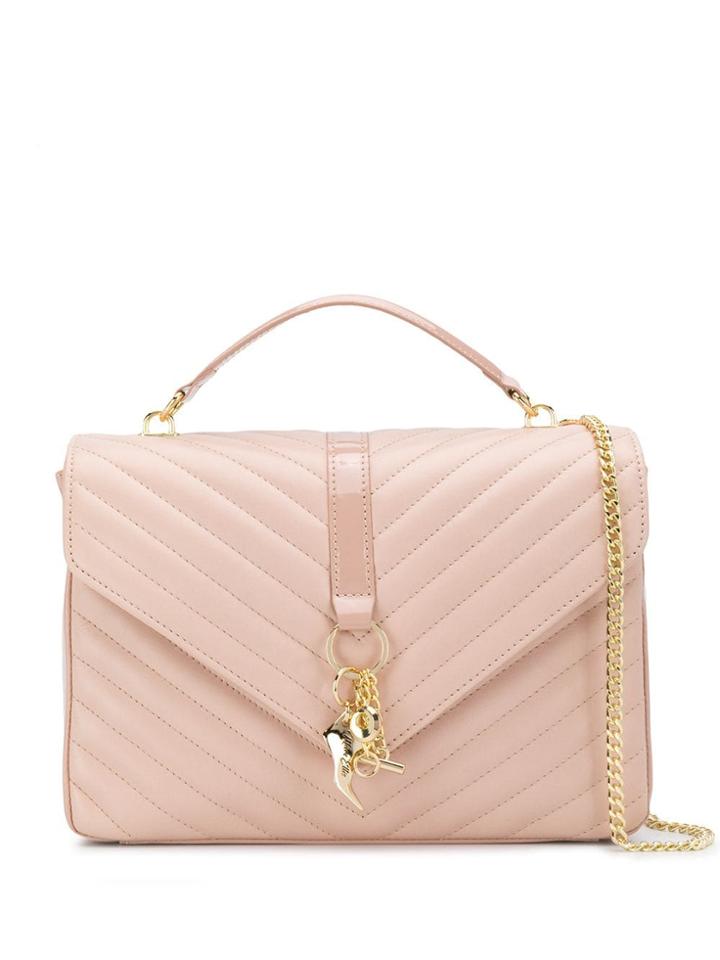 Marc Ellis Quilted Tote Bag - Pink