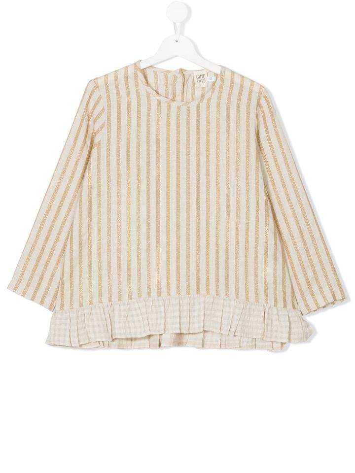 Caffe' D'orzo Emma Blouse - Nude & Neutrals
