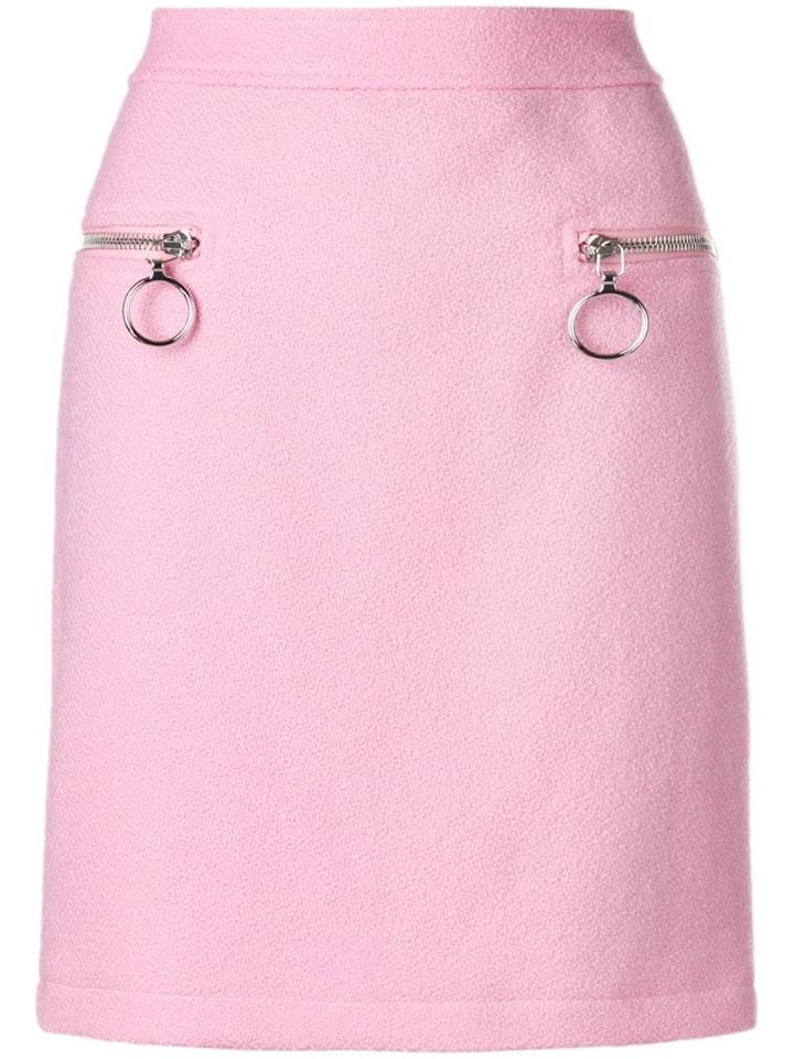 Moschino Zipped Pockets Skirt - Pink