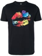 Ps By Paul Smith - Lips Print T-shirt - Men - Cotton - Xl, Black, Cotton