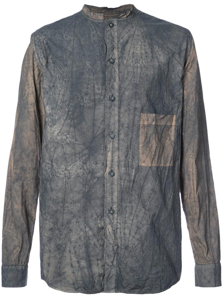 By Walid Distressed Style Shirt - Black