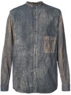 By Walid Distressed Style Shirt - Black