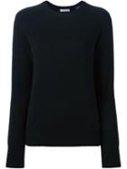 Equipment Crew Neck Sweater, Women's, Size: Small, Black, Cashmere