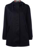 Aspesi Hooded Raincoat - Blue