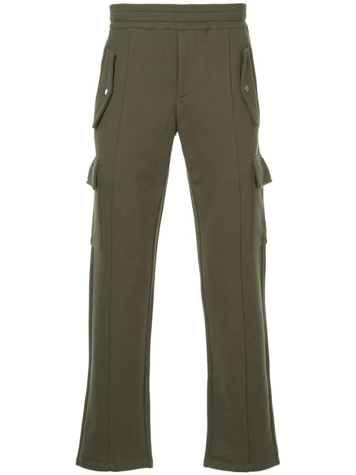 Ck Calvin Klein Fitted Track Trousers - Green