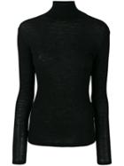 Toteme - Turtle Neck Sweater - Women - Wool - M, Black, Wool