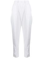 Peserico Slim-fit Trousers - White