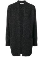 Vince Knitted Oversized Cardigan - Grey
