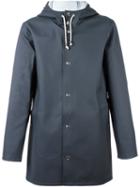 Stutterheim 'stockholm' Raincoat, Adult Unisex, Size: Xxxs, Grey, Cotton/polyester/pvc