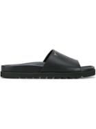 Giuseppe Zanotti Design Black Neil Slides
