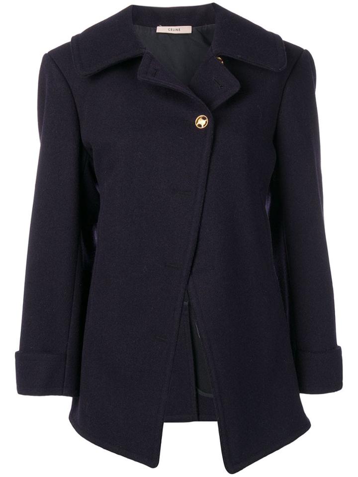 Céline Pre-owned 2000 Single Breasted Jacket - Blue