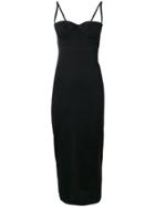 Dolce & Gabbana Underwire Fitted Evening Dress - Black