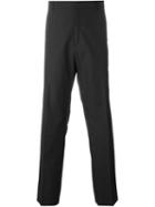No21 Striped Side Tailored Trousers, Men's, Size: 48, Black, Cotton