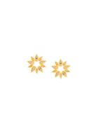 Astley Clarke 'mini Sun Biography' Stud Earrings, Women's, Metallic