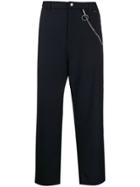Indice Studio Chain Detail Trousers - Blue