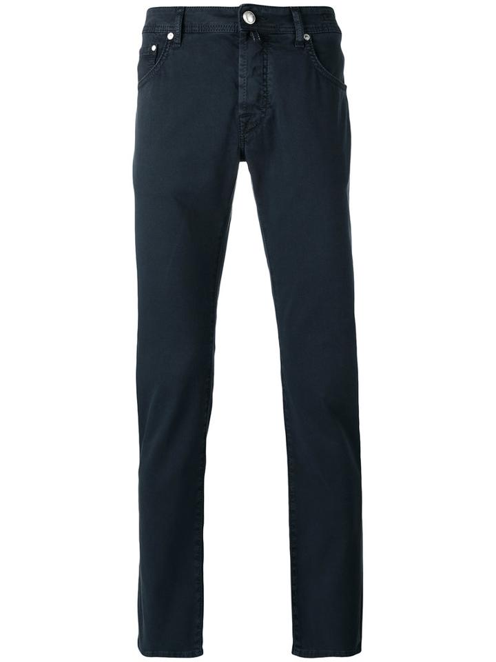 Jacob Cohen - Straight Leg Jeans - Men - Cotton/spandex/elastane - 36, Blue, Cotton/spandex/elastane