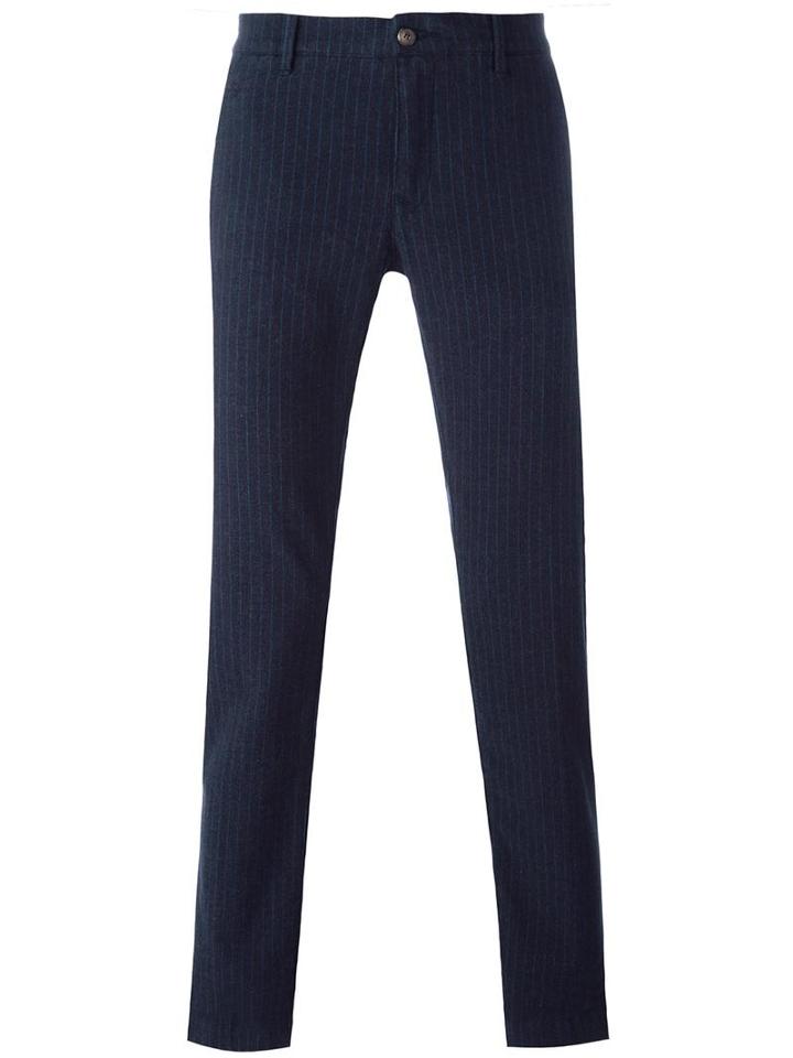Jacob Cohen Academy 'bobby' Trousers, Men's, Size: 33, Blue, Cotton/spandex/elastane