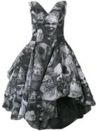 Vivienne Westwood Printed Puffball Dress - Black
