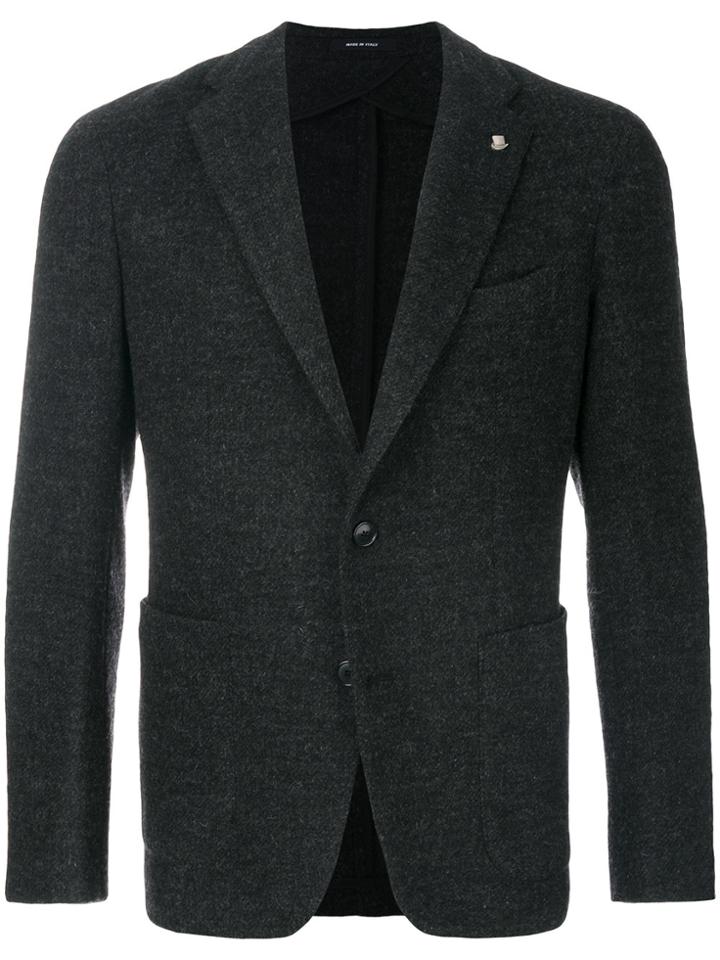 Tagliatore Patch Pocket Blazer - Grey