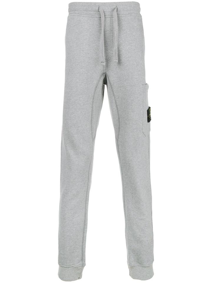Stone Island Cuffed Joggers - Grey