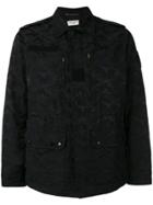 Saint Laurent Camouflage Print Jacket - Black