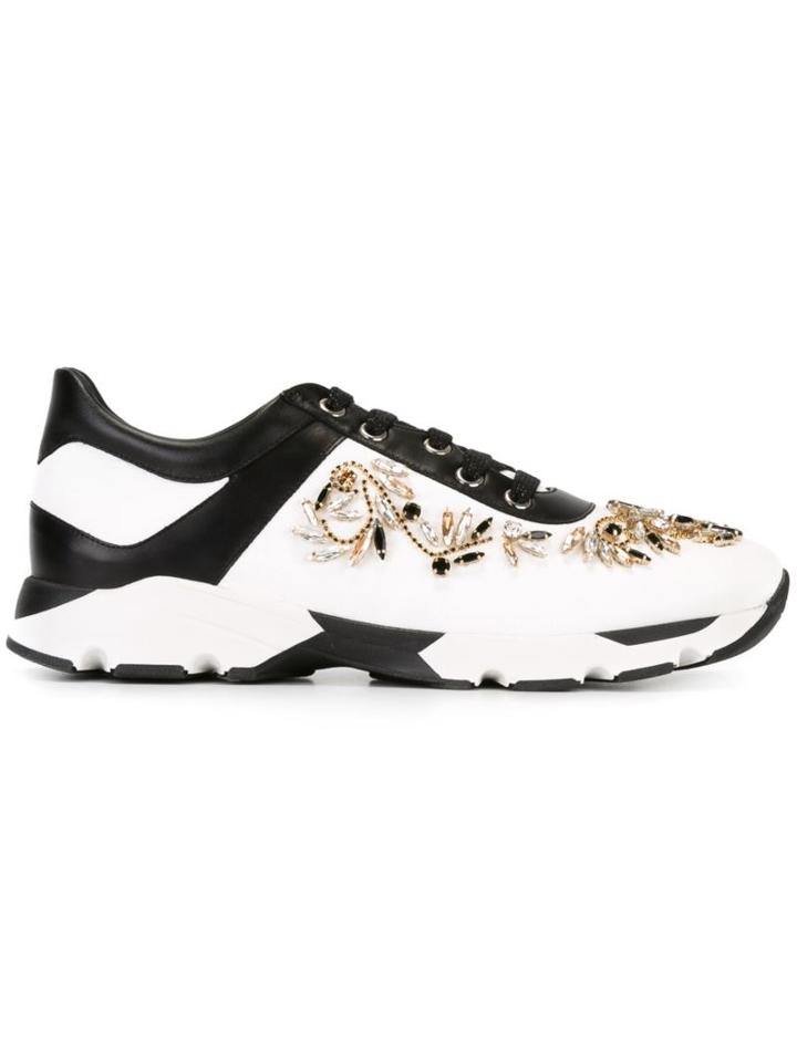 René Caovilla 'hill' Embellished Sneakers