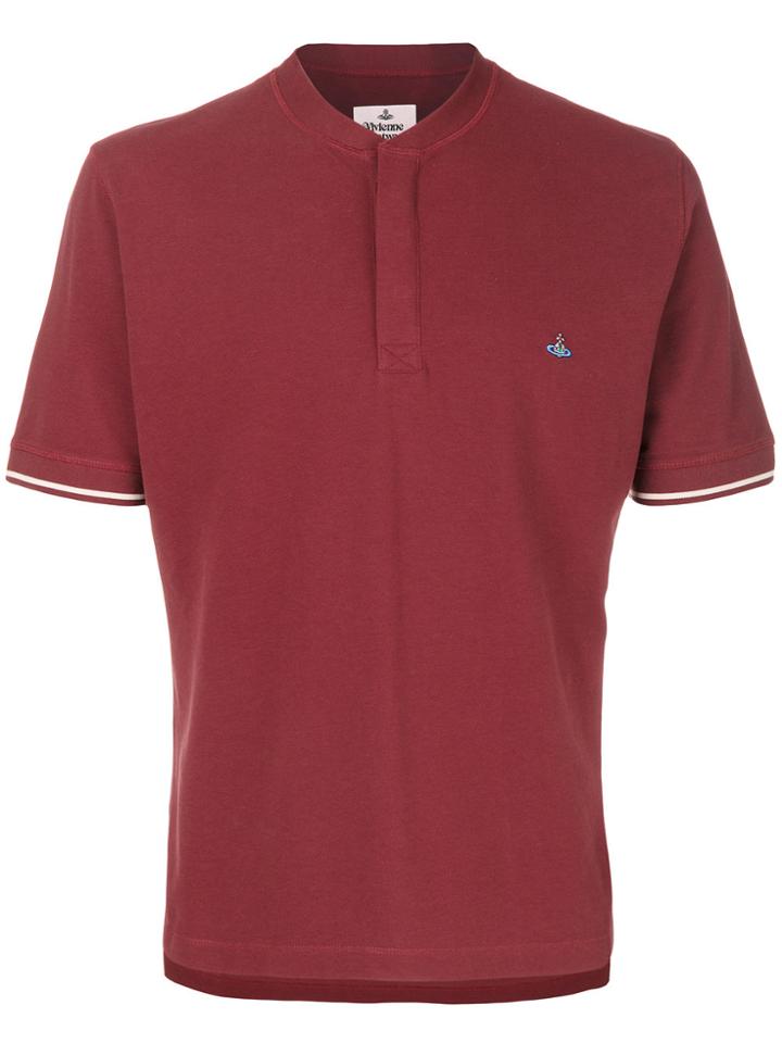 Vivienne Westwood Organic Henley T-shirt - Red